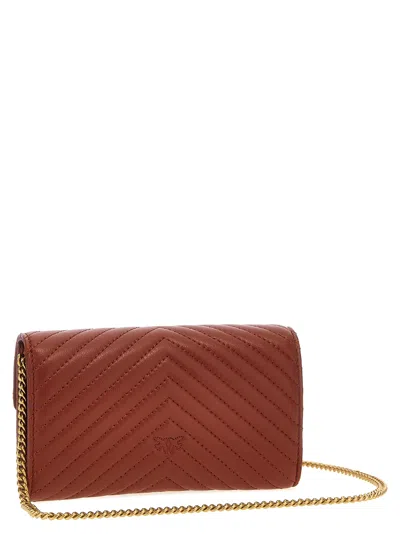 Shop Pinko 'love Bag One Wallet Chevron' Wallet