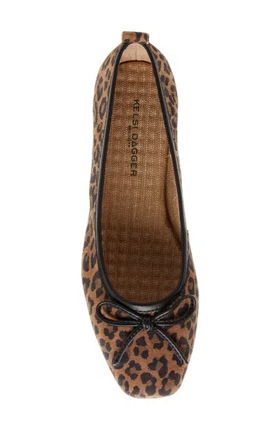 Kelsi Dagger Brooklyn Frankie Ballet Flat In Leopard