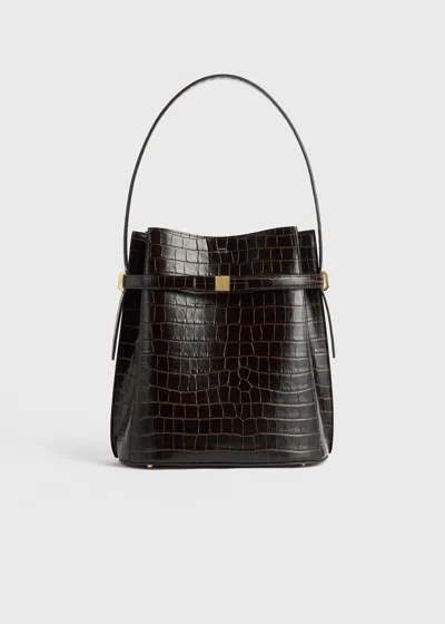 Totême Belted In Dark Brown