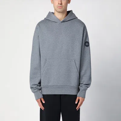 Shop Canada Goose Grey Tobermory Hoodie In White