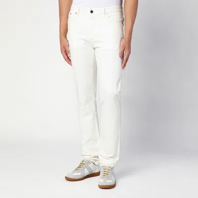 Zegna White Regular Jeans In White