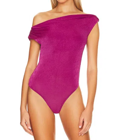 Heartloom Morisette Bodysuit In Berry In Pink