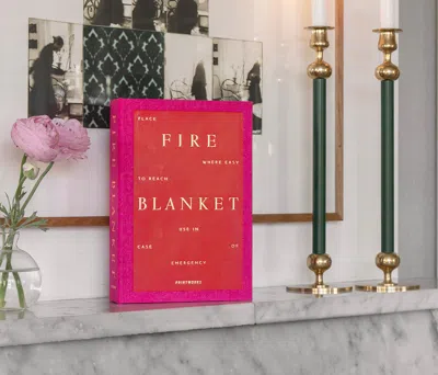Printworks Fire Blanket, Cerise