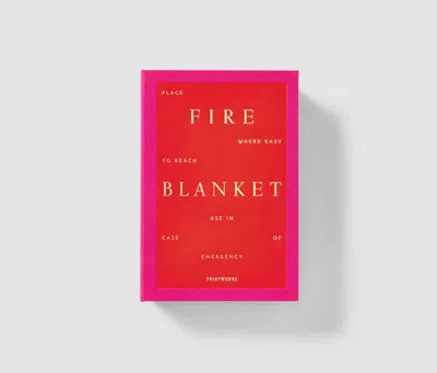 Printworks Fire Blanket, Cerise