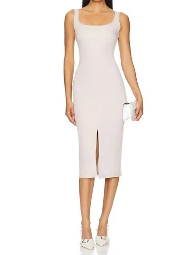 Commando Do It All Denim Midi Dress In White