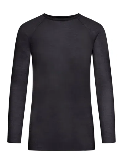 Shop Roberto Collina Wool Sweater In Black