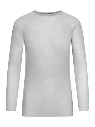 Roberto Collina Wool Sweater In Grey