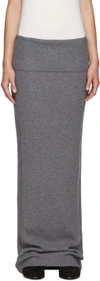 STELLA MCCARTNEY Grey Wool Skirt