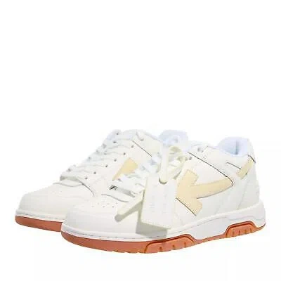 Pre-owned Off-white Out Of Office Calf Leather White Beige Multi Neu & Ovp 1476870