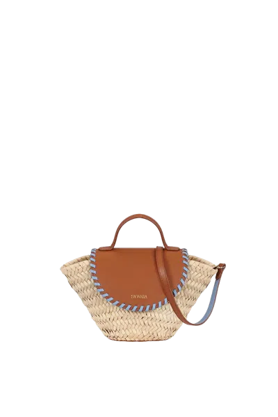 Saonara Coquette Caramel/blue Sky Skin