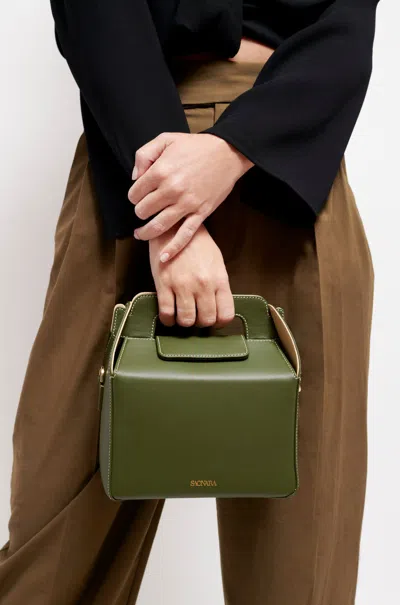 Saonara Kukito Army Green/cream Skin