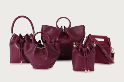 Shop Saonara Kukito Berry/taupe Piel