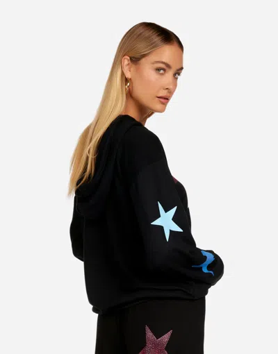 Lauren Moshi Harmony Color Crystal Multi Stars In Onyx