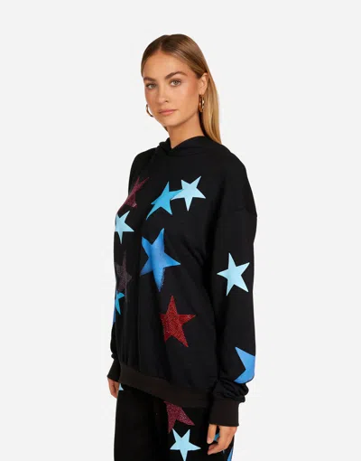 Lauren Moshi Harmony Color Crystal Multi Stars In Onyx