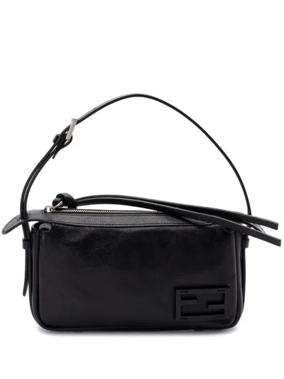 Shop Fendi Simply  Mini Bag In Black