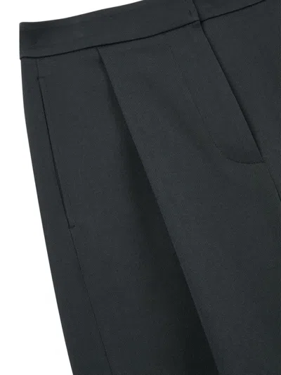 Studio Tomboy Pleated Trousers In Grey
