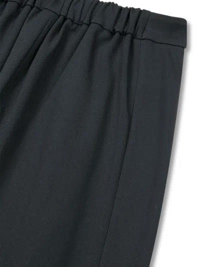 Studio Tomboy Pleated Trousers In Grey