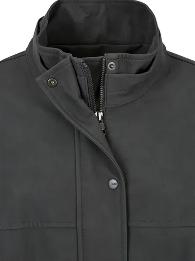 Studio Tomboy Hooded Jacket In Grey