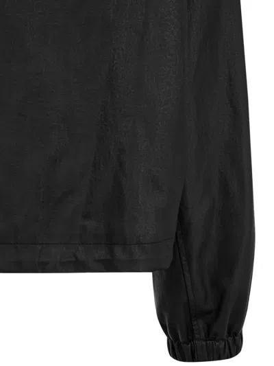 Studio Tomboy Hooded Jacket In Black