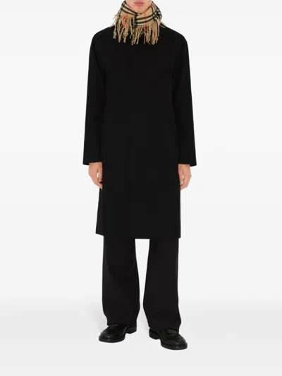 Burberry Happy Fringe Scarf In Neutrals