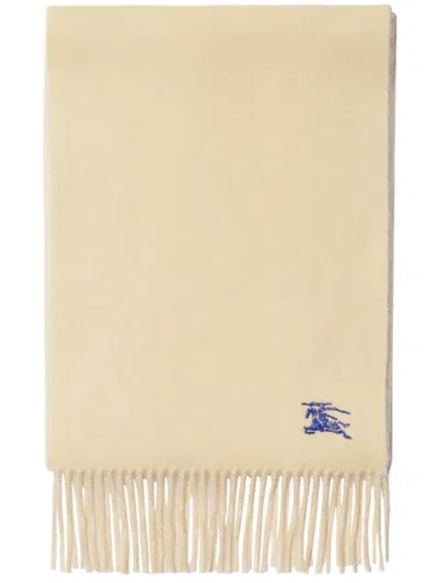 Burberry Reversible Cashmere Scarf In Neutrals