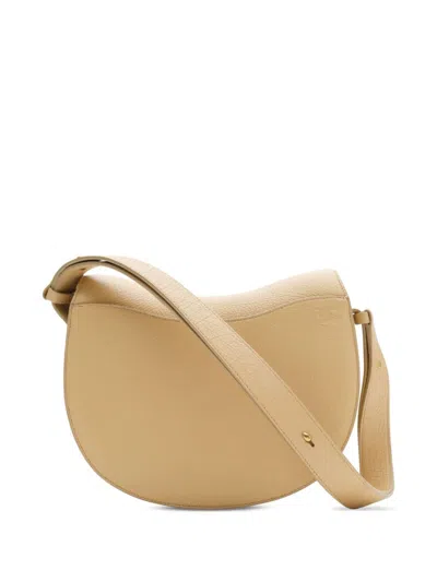 Burberry Medium Leather Rocking Horse Cross-body Bag In Nude