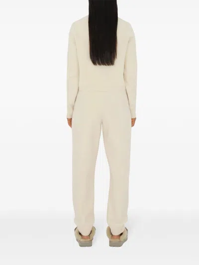 Burberry Edk Track Pants In White