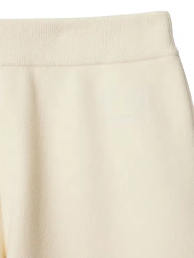 Burberry Edk Track Pants In White