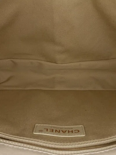 Pre-owned Chanel Timeless Shoulder Bag In White