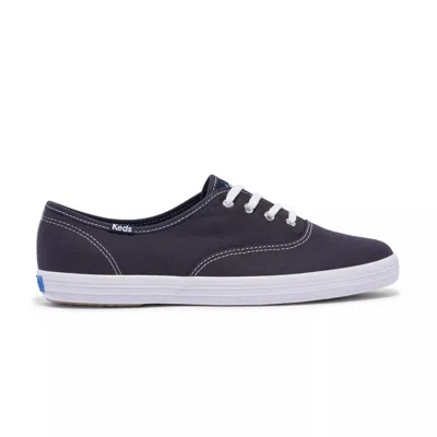 Keds Champion Organic Canvas Sneaker In Navy