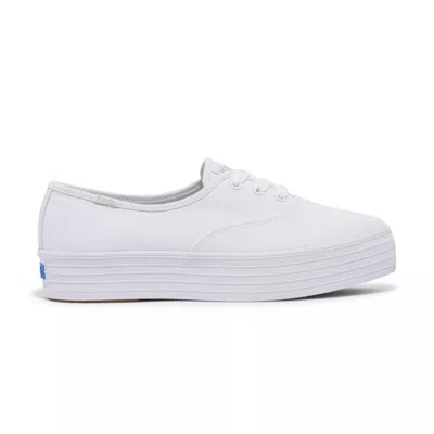 Keds Womens Fitness Lifestyle Casual And Fashion Sneakers In White