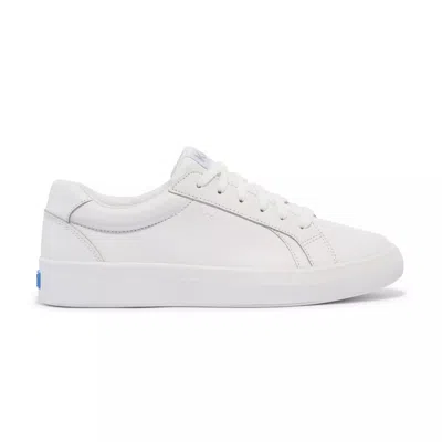 Keds Pursuit Leather Sneakers White