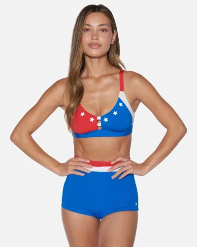 Inmocean Women's Team Moore Retro Swim Shorts In Blue