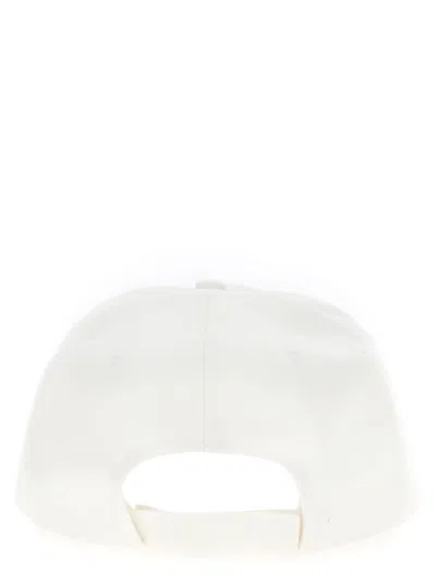 Shop Moncler Logo Patch Cap In White