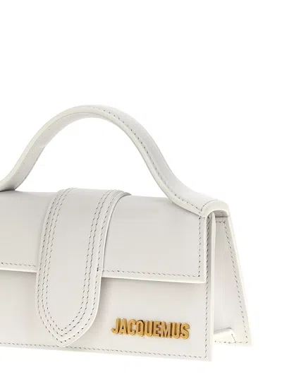 Jacquemus Small Le Bambino Shoulder Bag In White