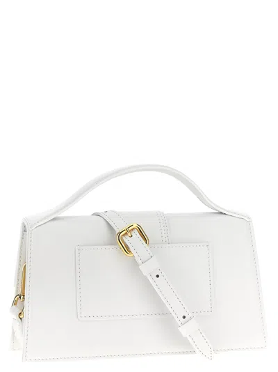 Shop Jacquemus Le Grand Bambino Handbag In White