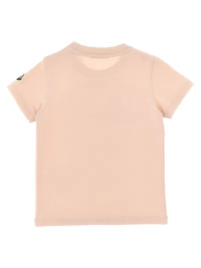Moncler Logo T-shirt In Pink