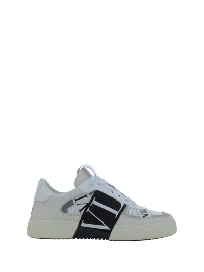 Shop Valentino Garavani Vl7n Sneakers In White