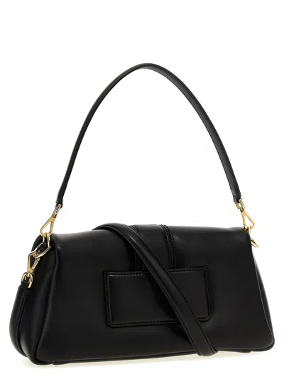 Shop Jacquemus Le Bambimou Shoulder Bag In Black