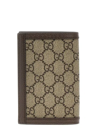 Shop Gucci Ophidia Gg Passport Holder In Multicolor