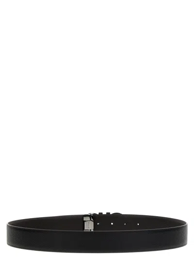 Shop Ferragamo Gancini Reversible Belt In Multicolor