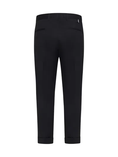 Shop Low Brand Pants In Jet Black