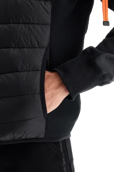 Shop Parajumpers Zavier Hybrid Vest In Black (black)