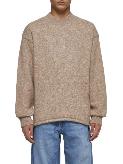 Shop Jacquemus Sweater In Beige 2