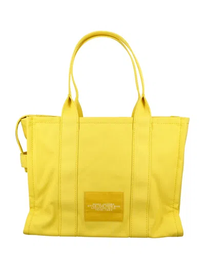 Shop Marc Jacobs The Large Tote Bag In Citrine