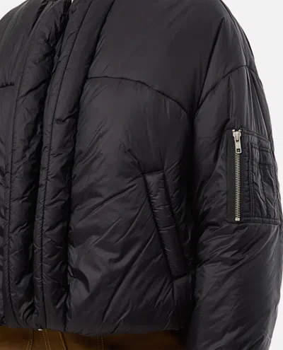 Mordecai Zip-fasteing Padded Jacket In Black