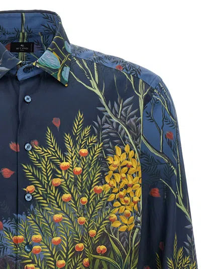 Shop Etro Henri Rousseau Shirt In Multicolor