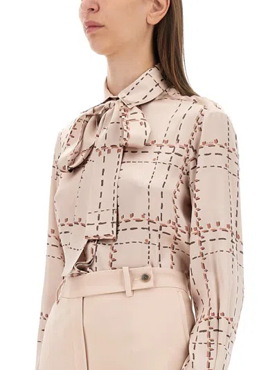 Shop Kiton Printed Shirt In Pink