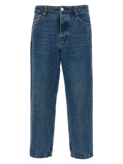 Shop Ami Alexandre Mattiussi Ami Jeans In Blue