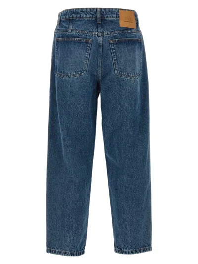 Shop Ami Alexandre Mattiussi Ami Jeans In Blue